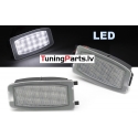 Land Rover Discovery (04-15), Range Rover (05-12), Range Rover Sport (06-13), Freelander (10-13), Volvo S60 (01-03), V70 (01-03),  XC70 (01-03) LED gaisma spogulī